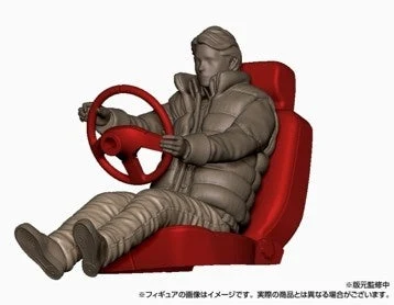 マーティ・マクフライのイメージ図。付属フィギュアは無塗装で、実際の商品と異なる場合がある。