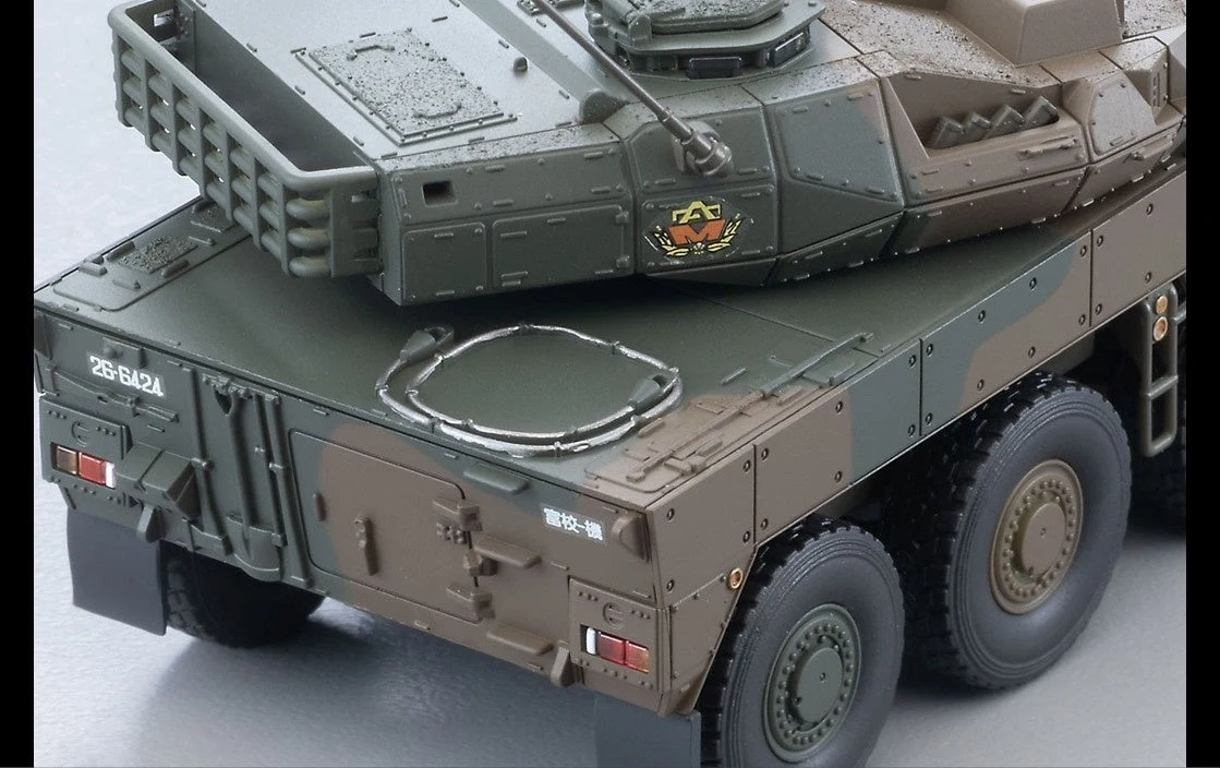 AS010車体後部の細部。試作品・仕上げ見本です。