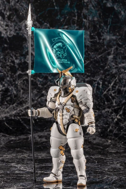 ルーデンスとクリアーグリーンのフラッグを使った紹介写真。